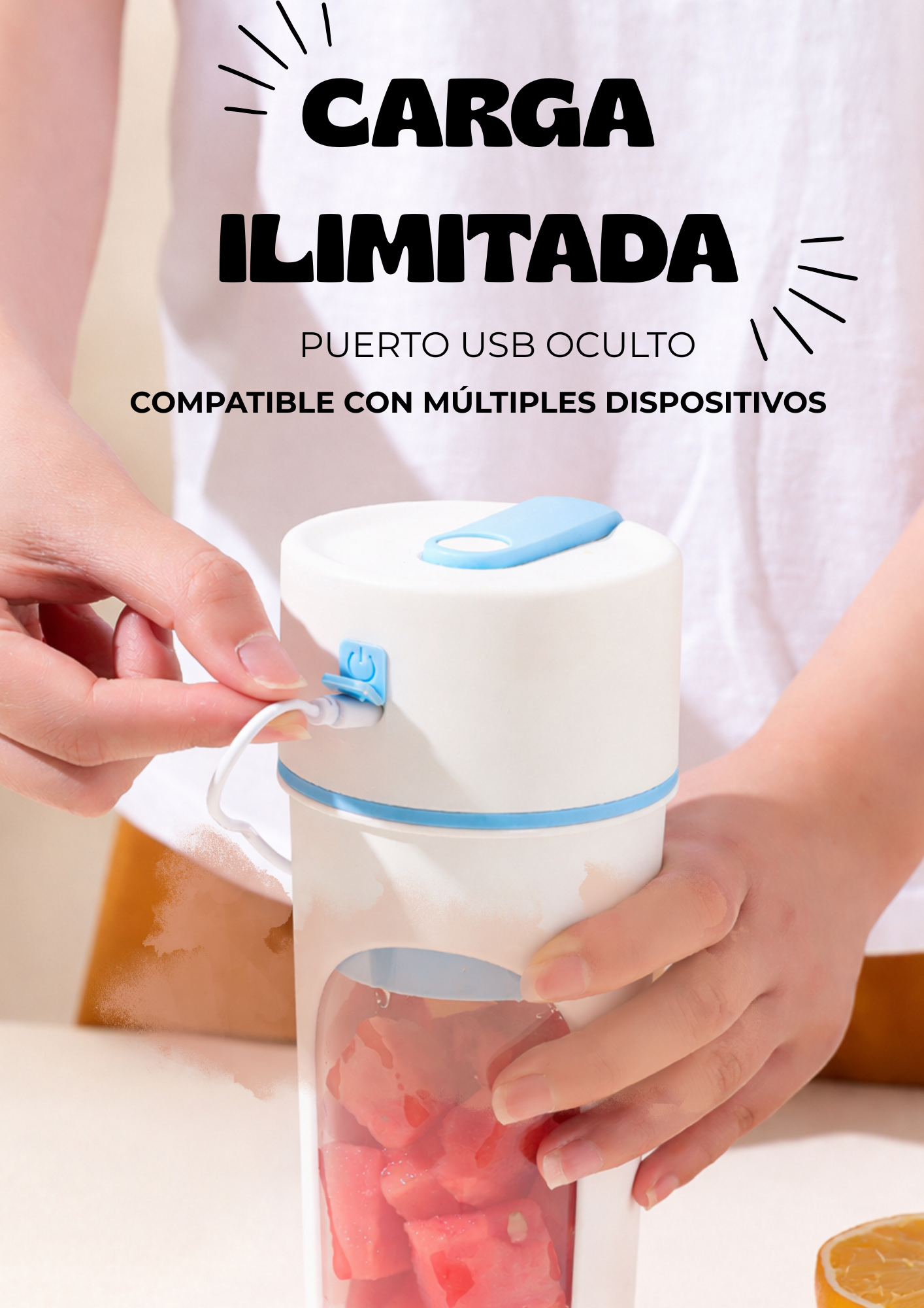 Licuadora Portátil USB